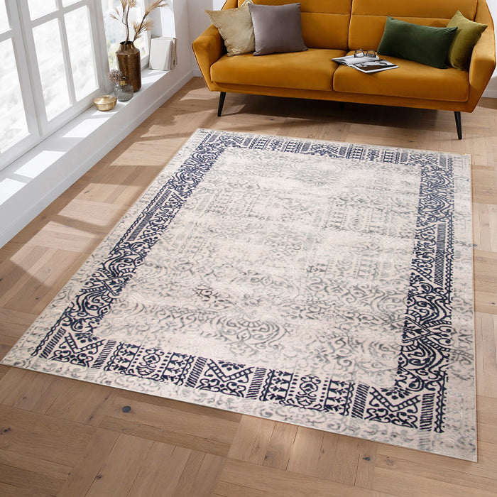 Joburg Zamori Grey Modern Area Rug