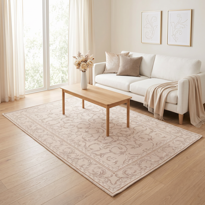 Banko Pearl Scroll Rug
