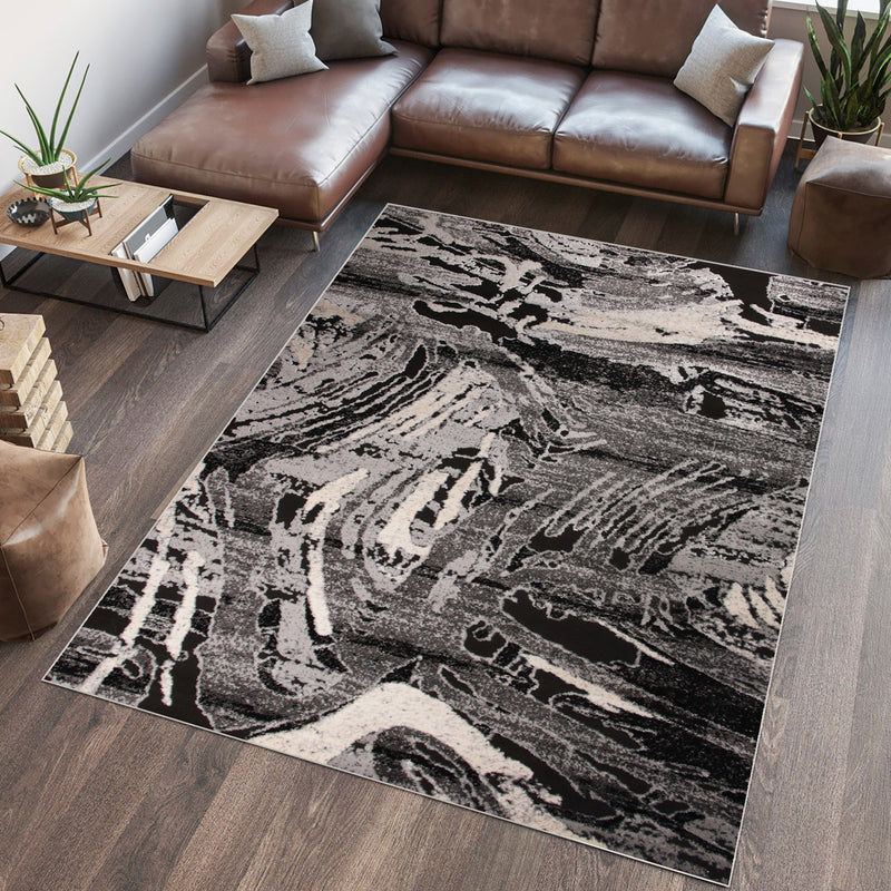 Alin Silverline Modern Area Rug
