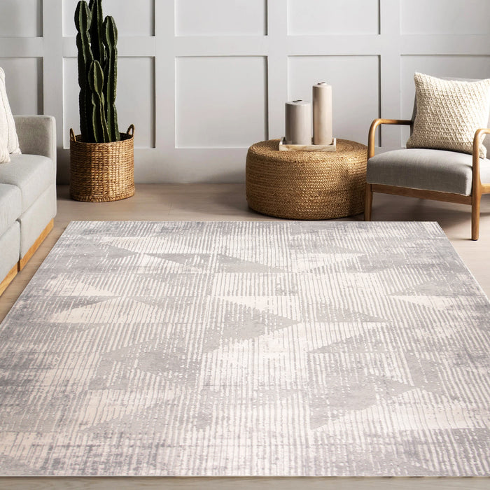 Rainbow Novyrel Modern Geometric Area Rug