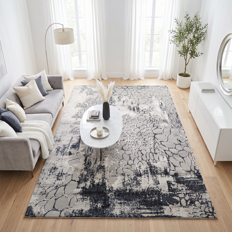 Alin Rosette Stone Rug