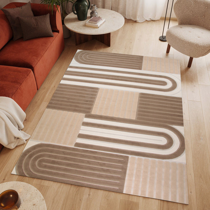 Sisal Vectura Dark Beige Modern Area Rug