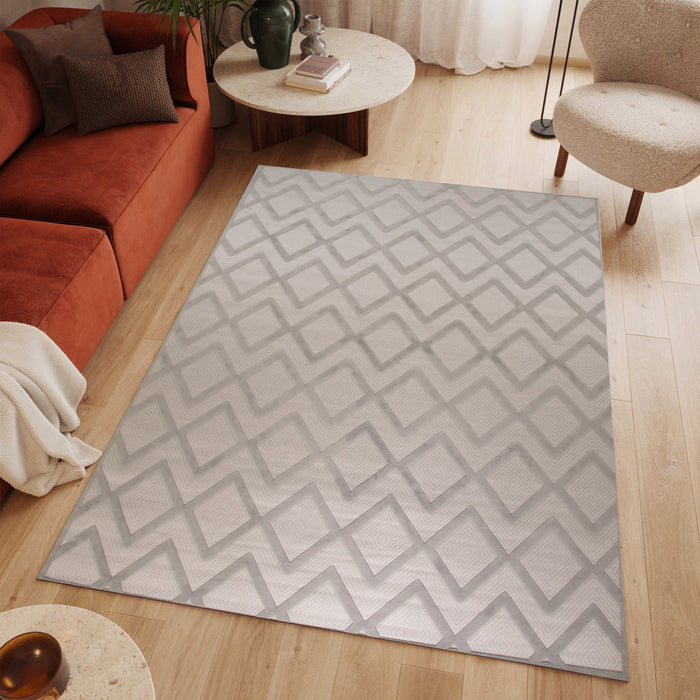 Sisal Solvica Dark Grey Modern Area Rug