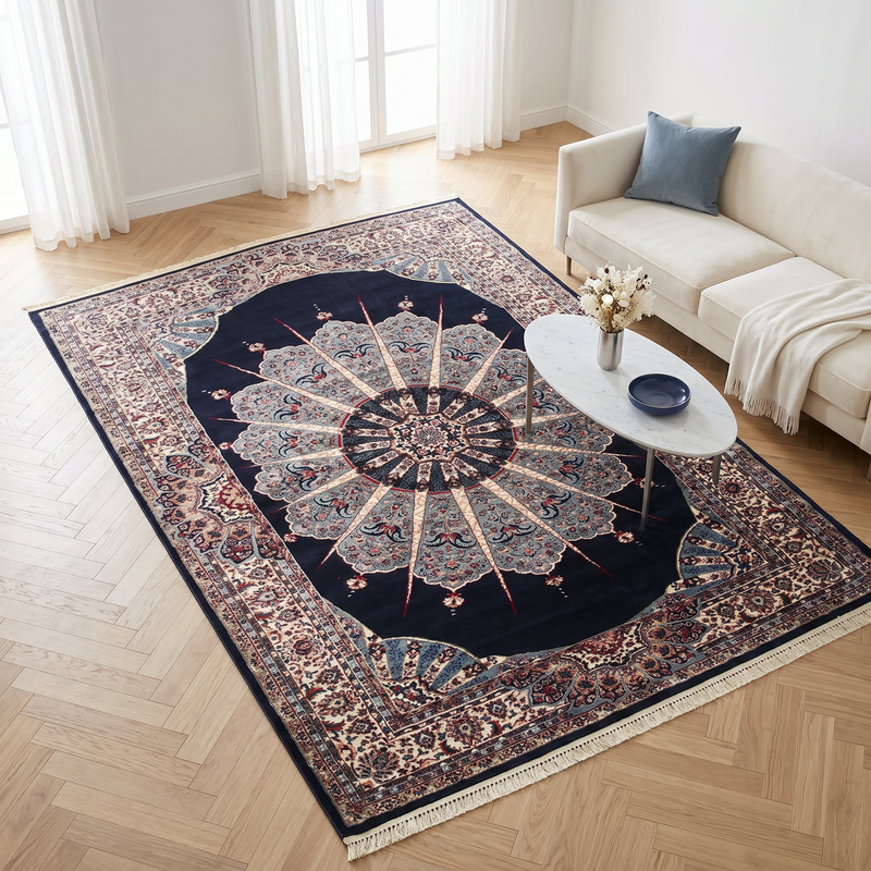 Palace Midnight Lotus Rug