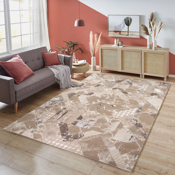 Boutique Melo Beige Brown Rug