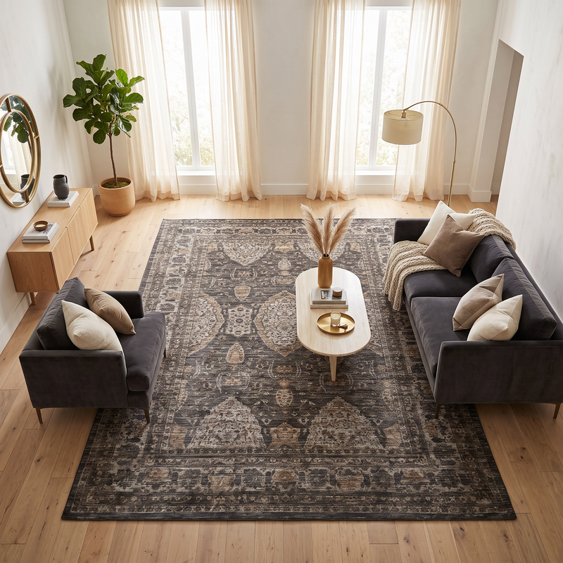 Dejavu Golden Mahal Rug