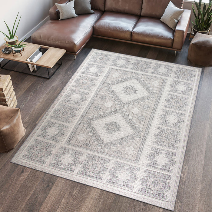 Jute Nomad Root Grey Rug
