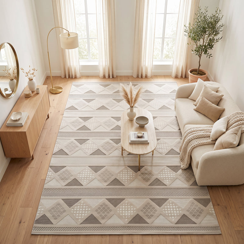 Sisal Nordic Band Rug