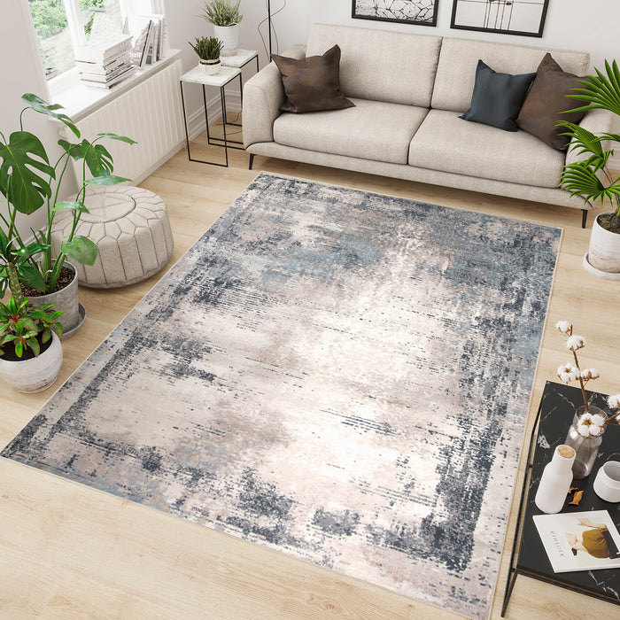 Diva Lunare Navy Blue Rug