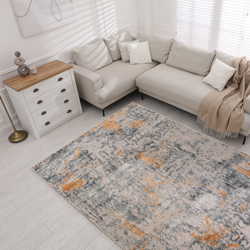 Joburg Amanyo Grey Modern Area Rug