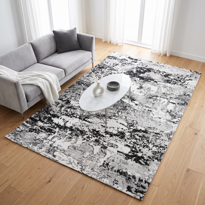 Alin Blizzard Stone Rug