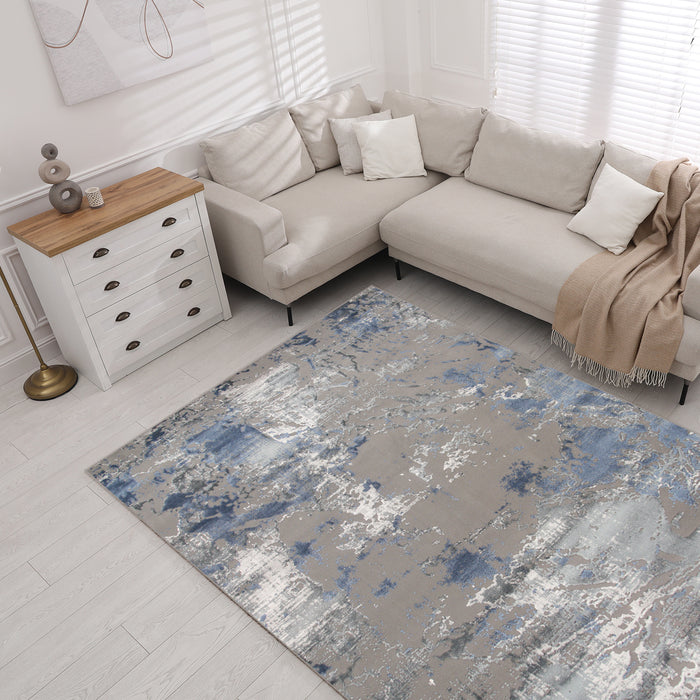 Joburg Zarvo Grey Blue Rug