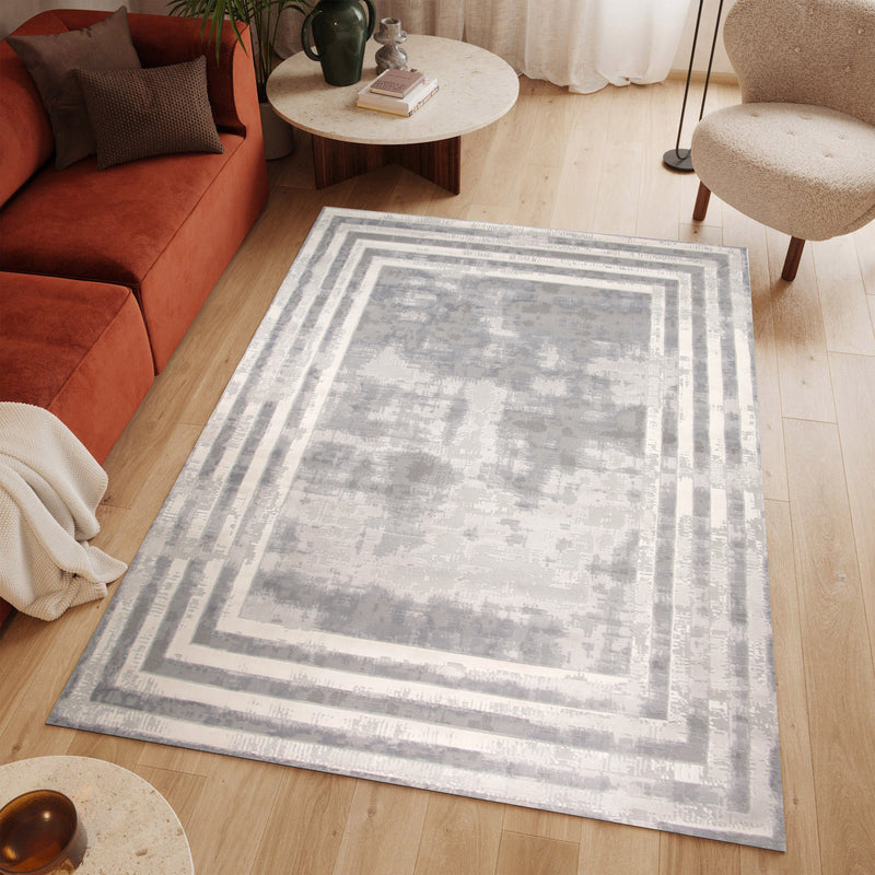 Rainbow Cosmyra Light Grey Rug