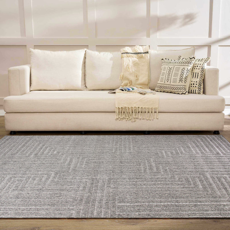 Promo Jute Savric Grey Rug