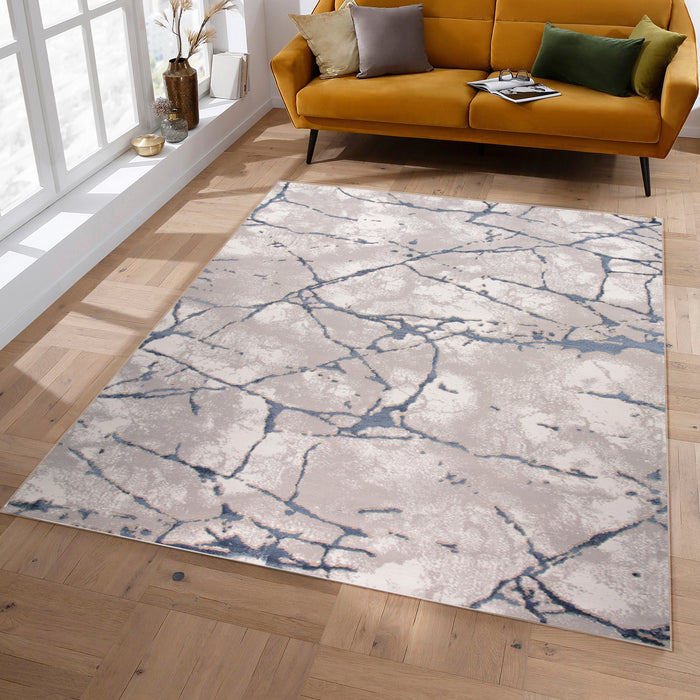 Diamond Lumic Grey Blue Rug