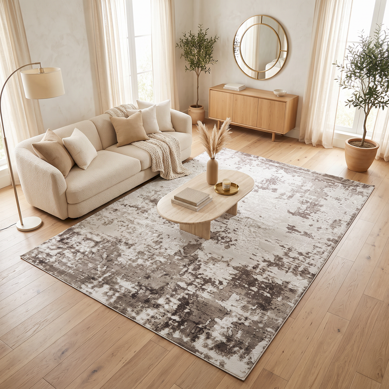 Alin Ivory Plaster Rug