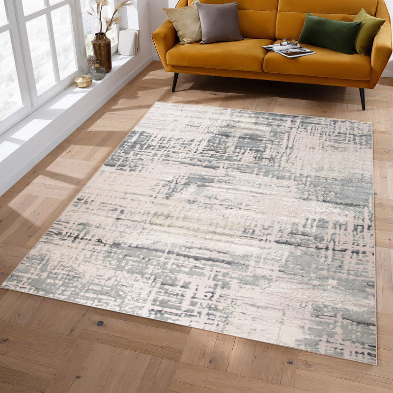 Joburg Omvian Grey Modern Area Rug