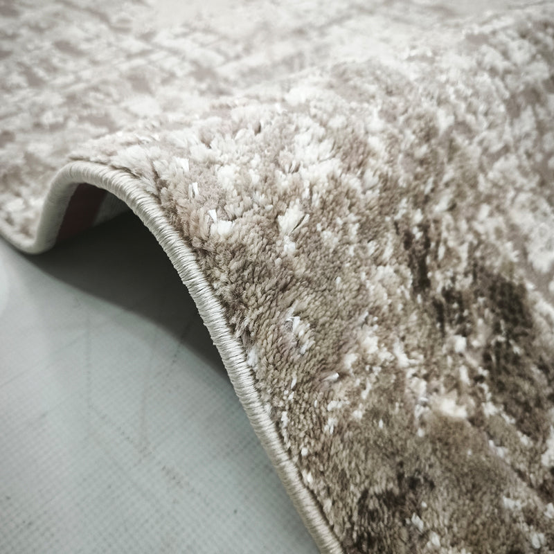 Alin Mink Grid Rug