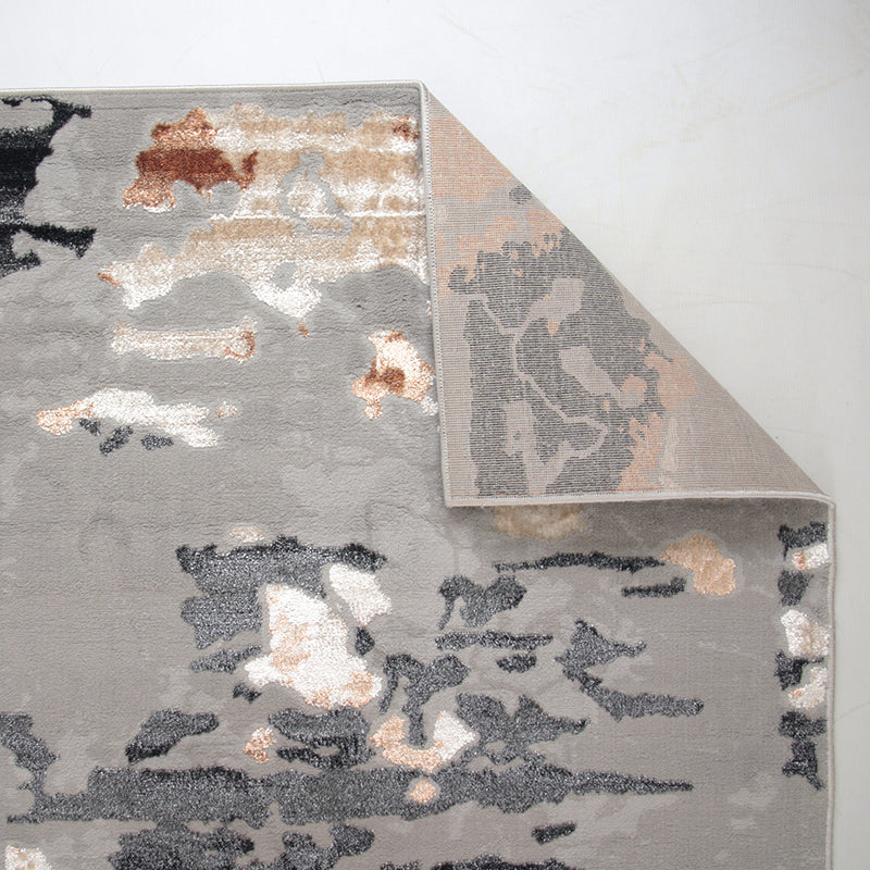 Alin Celunor Grey Modern Area Rug