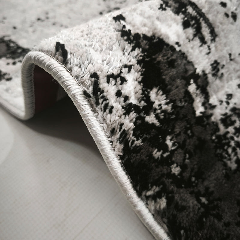 Alin Noir Plaster Rug