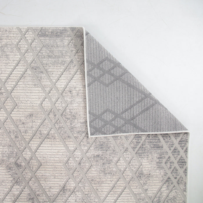 Rainbow Loun Grey Rug