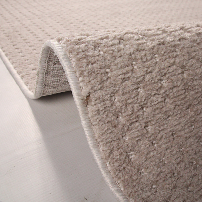 Levo Blush Grid Rug