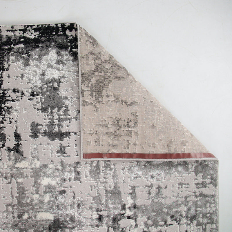 Alin Veraq Black Grey Rug