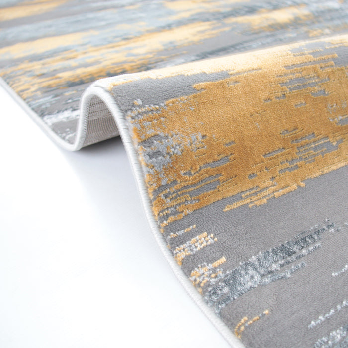 Joburg Vuloz Grey Yellow Rug