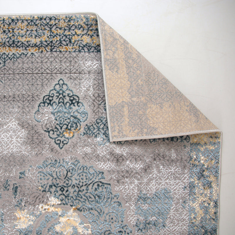 Alin Zoryen Grey Modern Area Rug