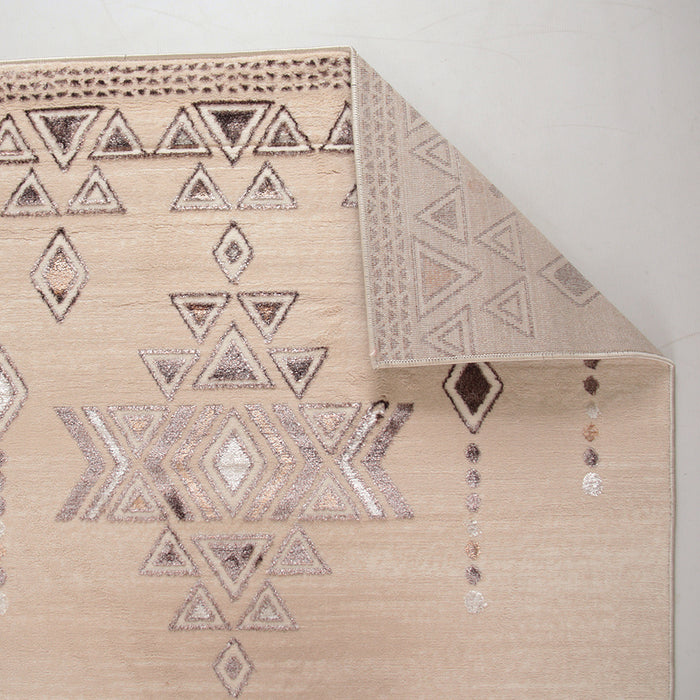 Alin Telyra Beige Modern Area Rug