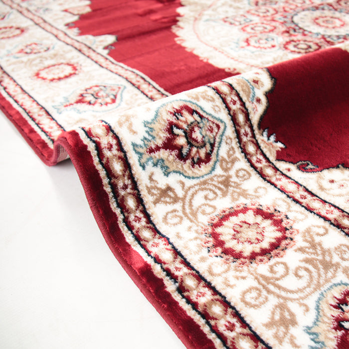 Hereke Kalven Burgundy Rug