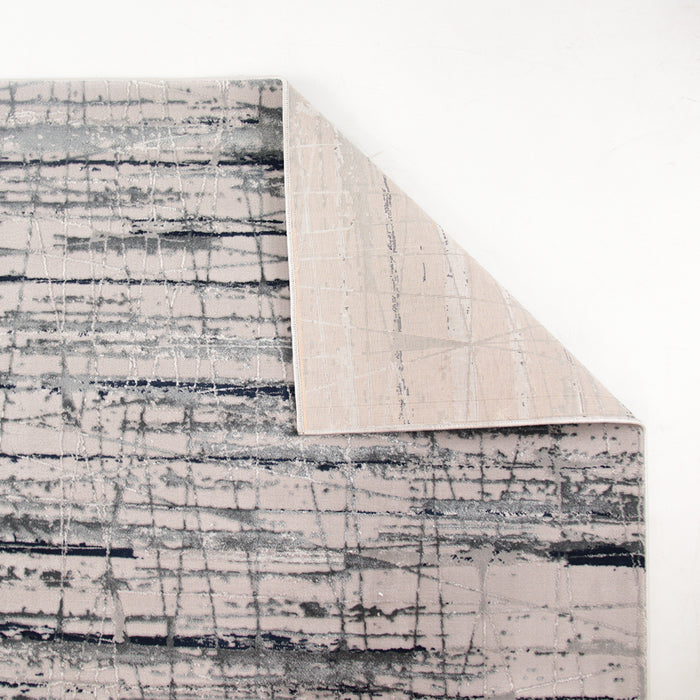 Joburg Qureli Grey Modern Area Rug