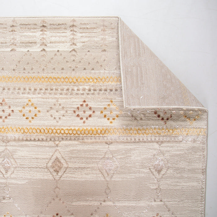 Alin Vornis Beige Modern Area Rug