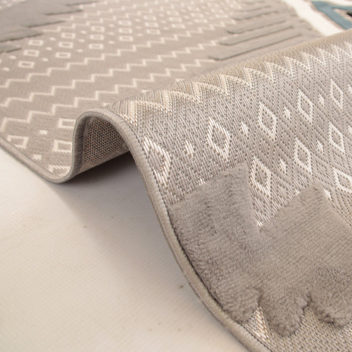 Sisal Trivona Antracite Modern Area Rug