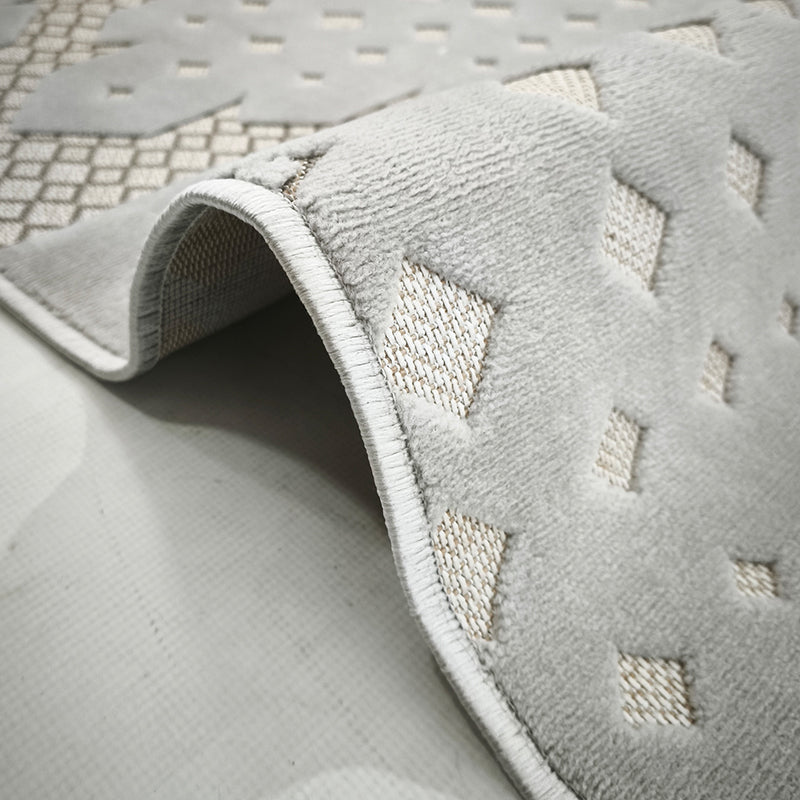 Sisal Silver Ogee Rug