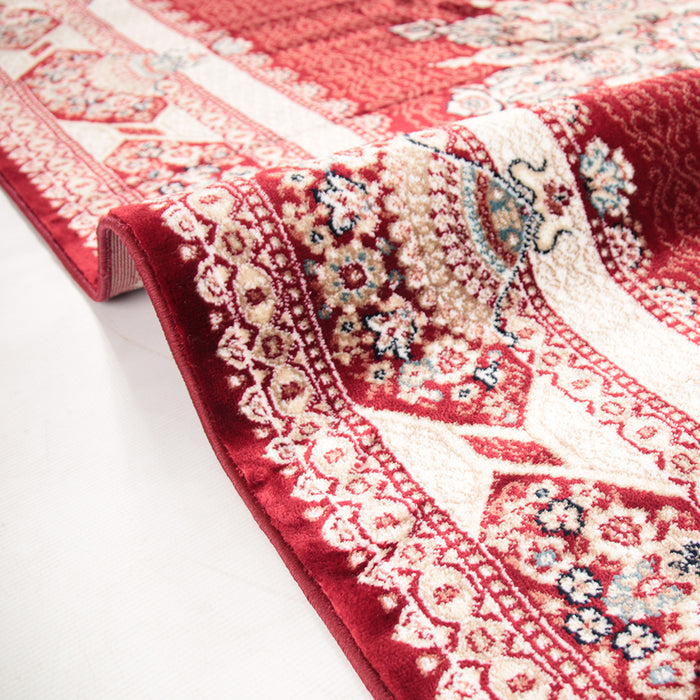 Hereke Harven Burgundy Rug