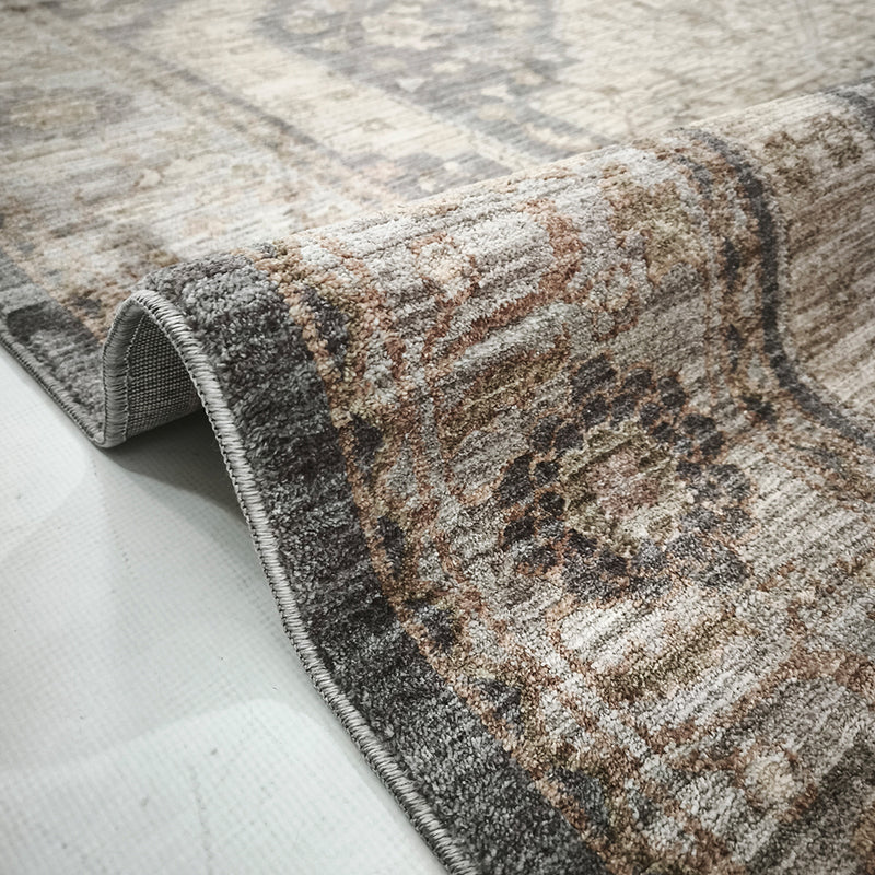 Dejavu Charcoal Kashan Rug