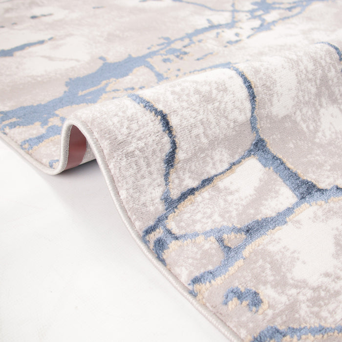 Diamond Lumic Grey Blue Rug