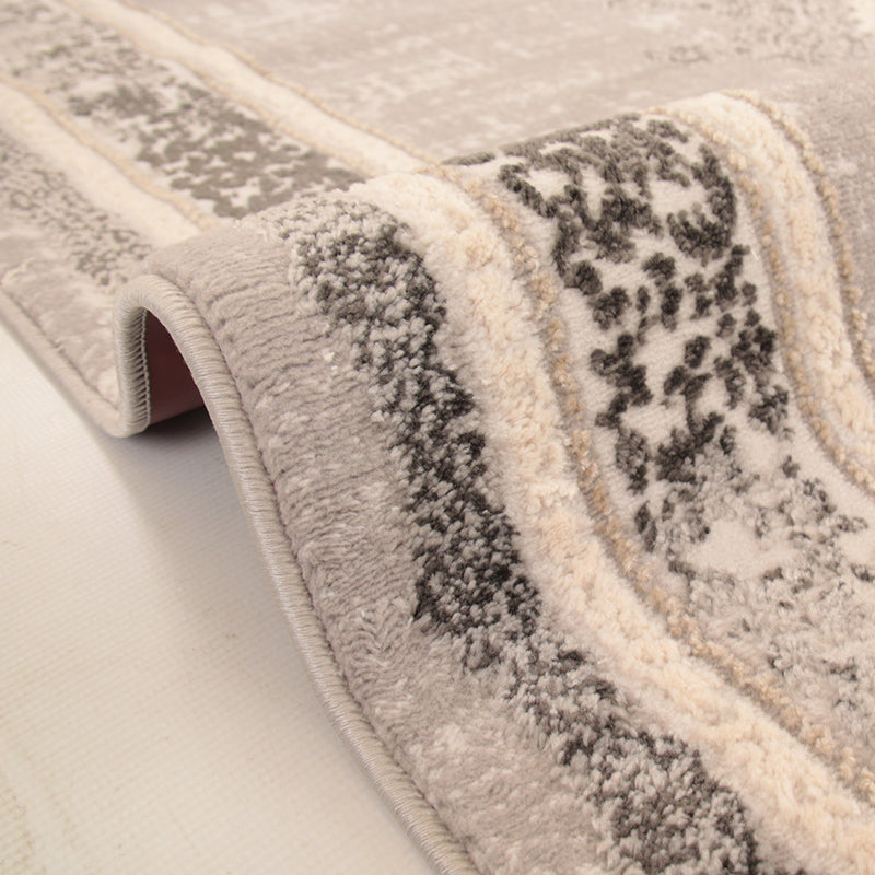 Diamond Elvessa Grey Modern Area Rug