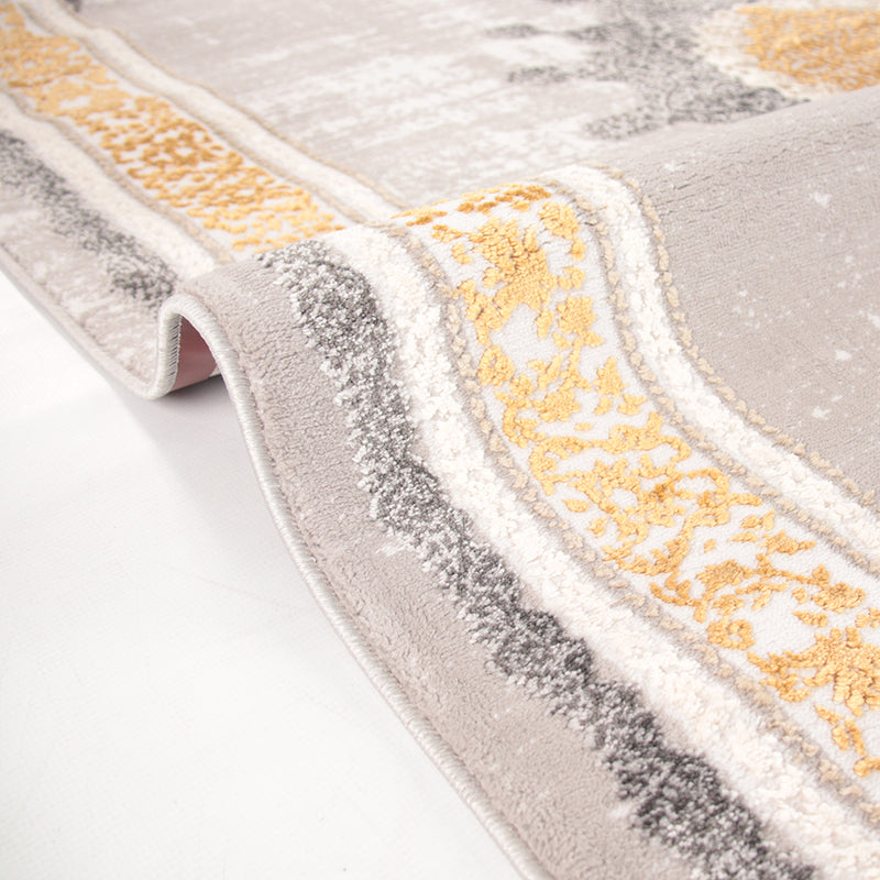 Diamond Tivrel Grey Yellow Rug