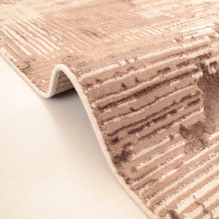 Joburg Kanyisa Brown Modern Area Rug