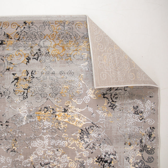 Alin Eryvon Grey Modern Area Rug