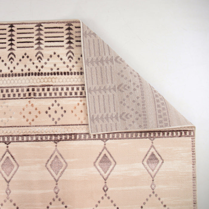 Alin Elyvra Beige Modern Area Rug