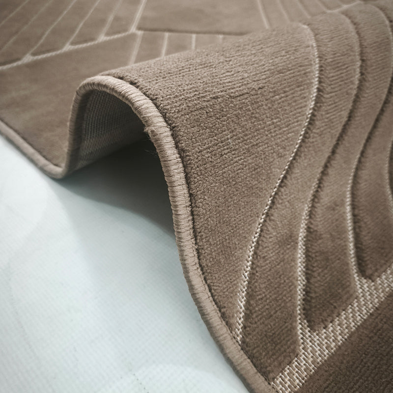 Sisal Taupe Hex Rug