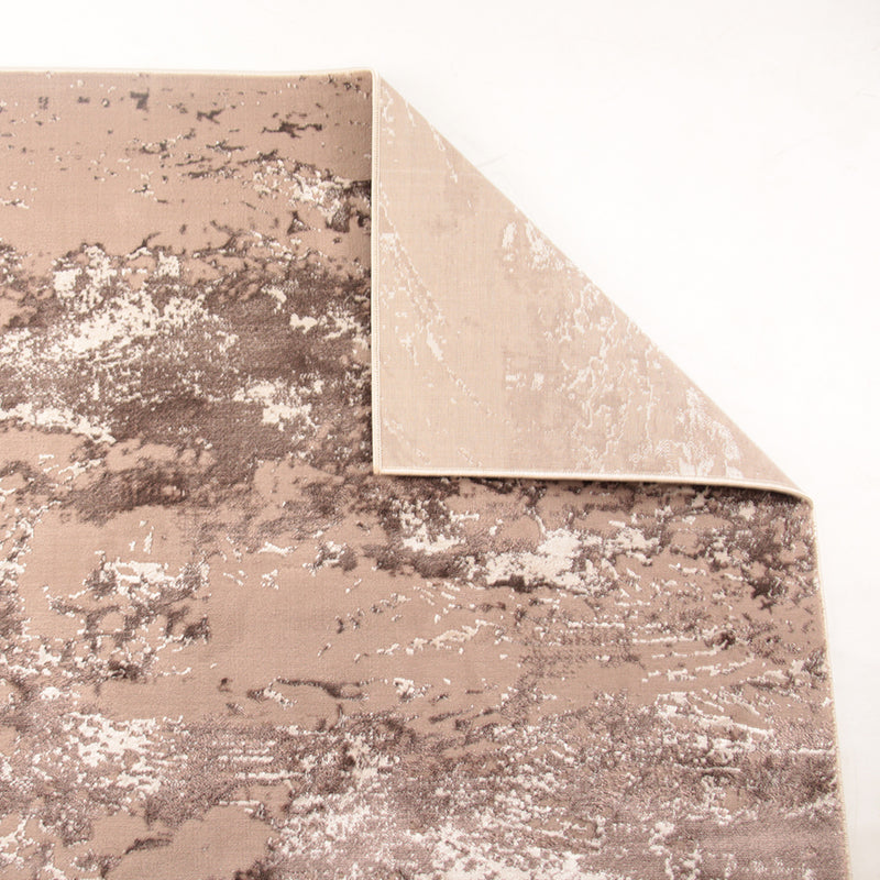 Joburg Hovren Brown Modern Area Rug