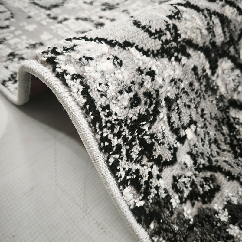 Alin Obsidian Coral Rug