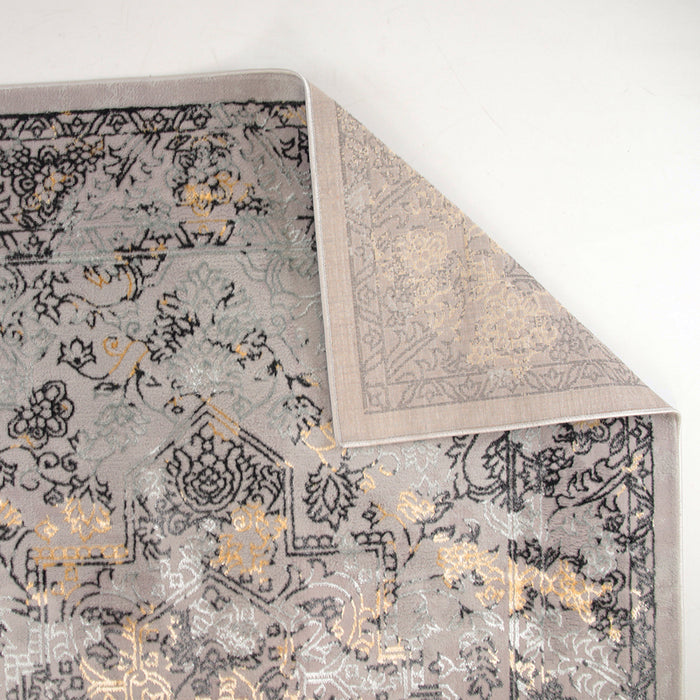 Alin Orvynne Grey Modern Area Rug