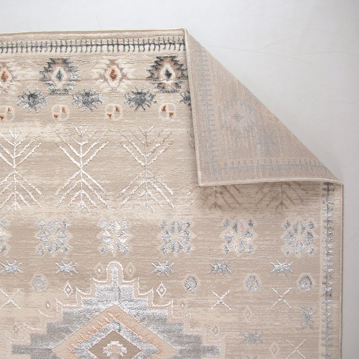 Alin Elython Grey Modern Area Rug