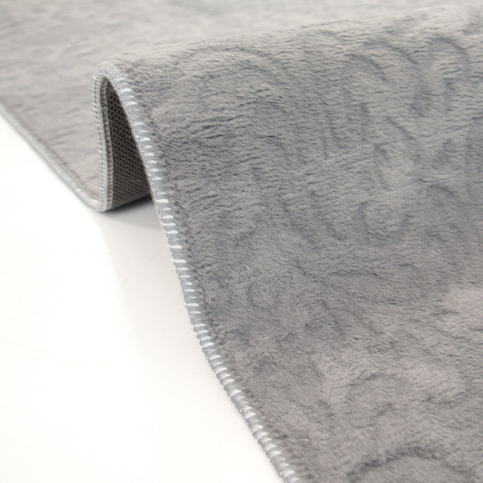 Royal Barcelona Flower Antracite Rug