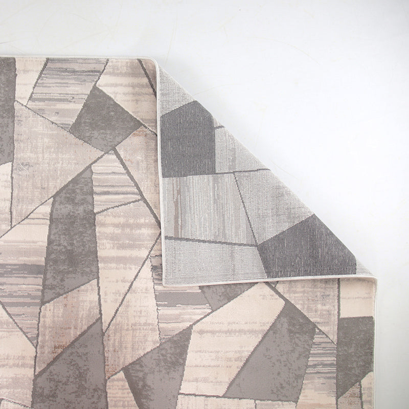 Rainbow Velunara Cream Light Grey Rug